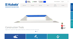 Desktop Screenshot of kubalatools.com